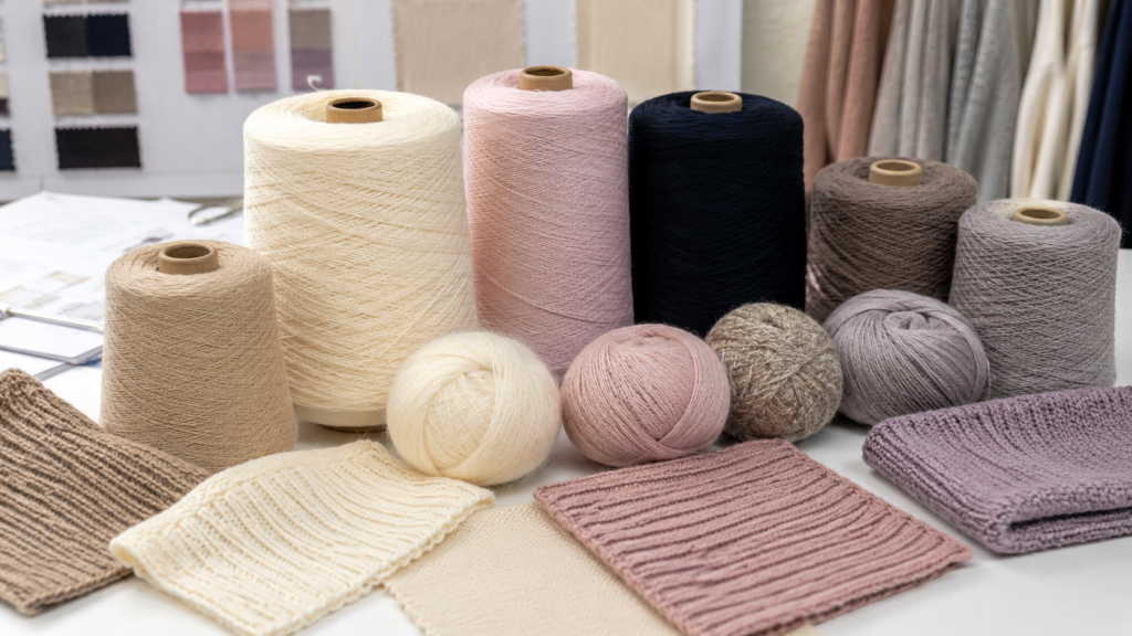 yarn sourcing for women’s knitwear production