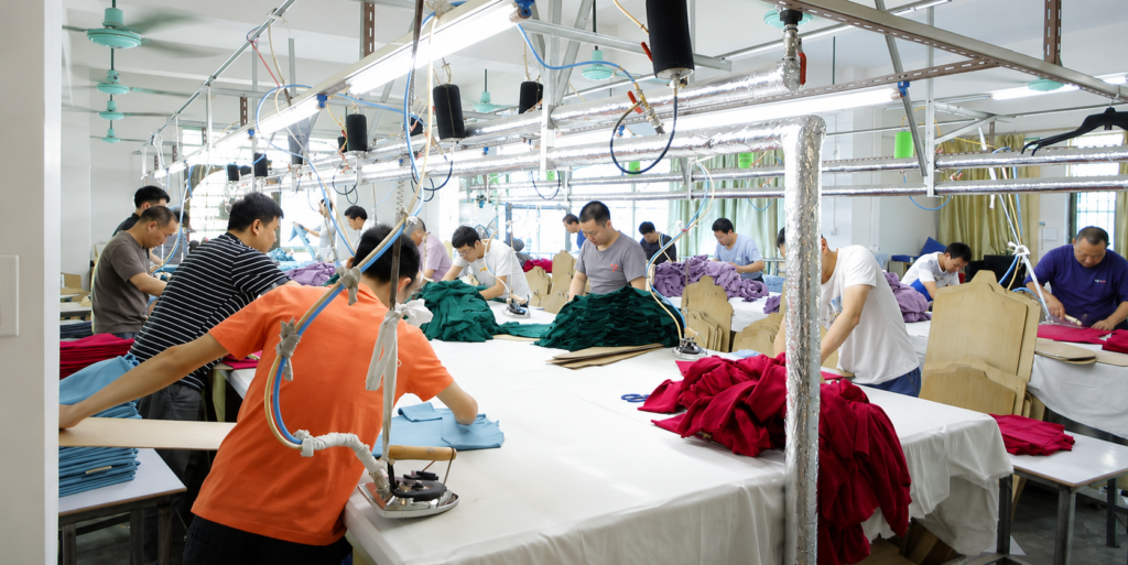 women’s knitwear manufacturer factory production