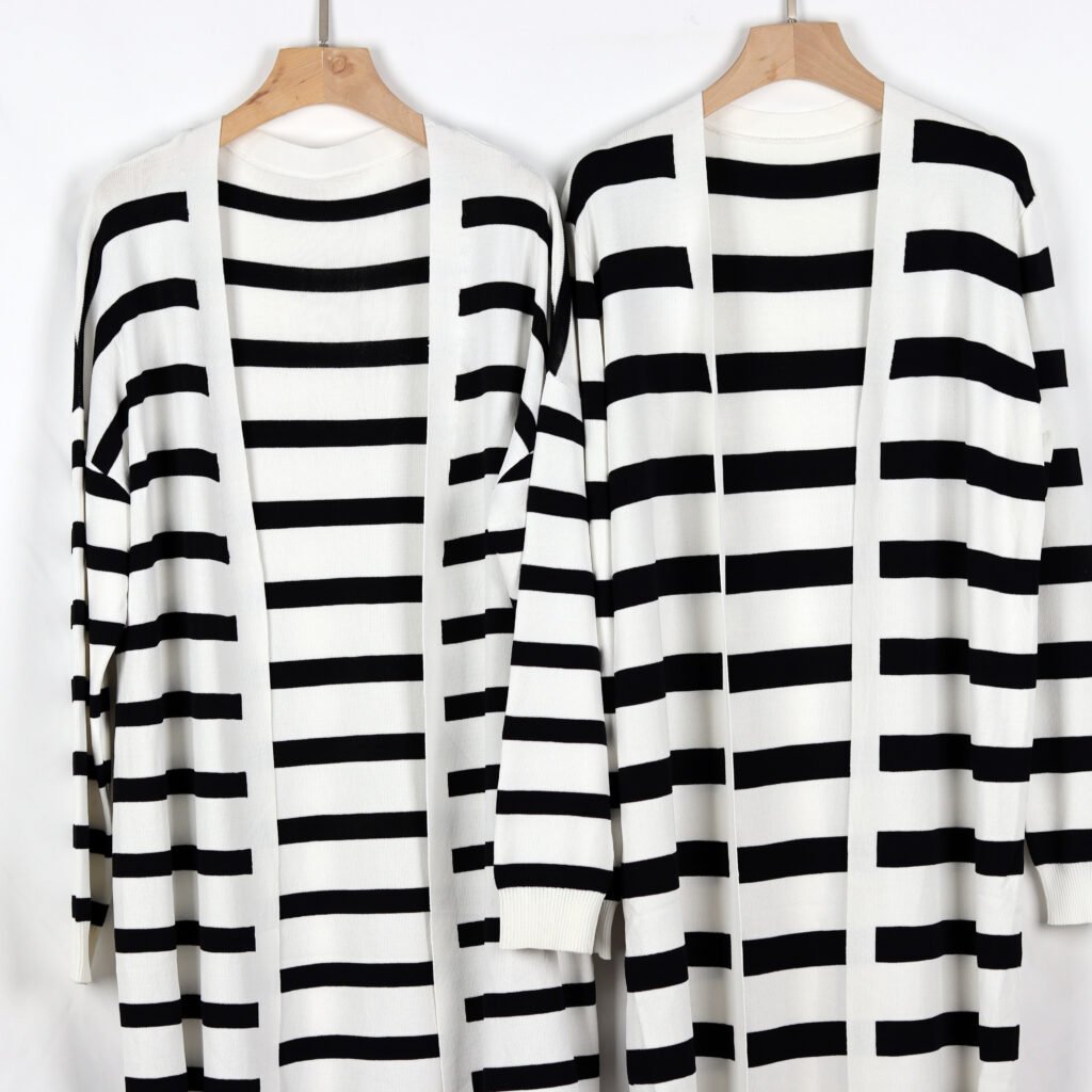 Striped and Color-Block Knitwear
