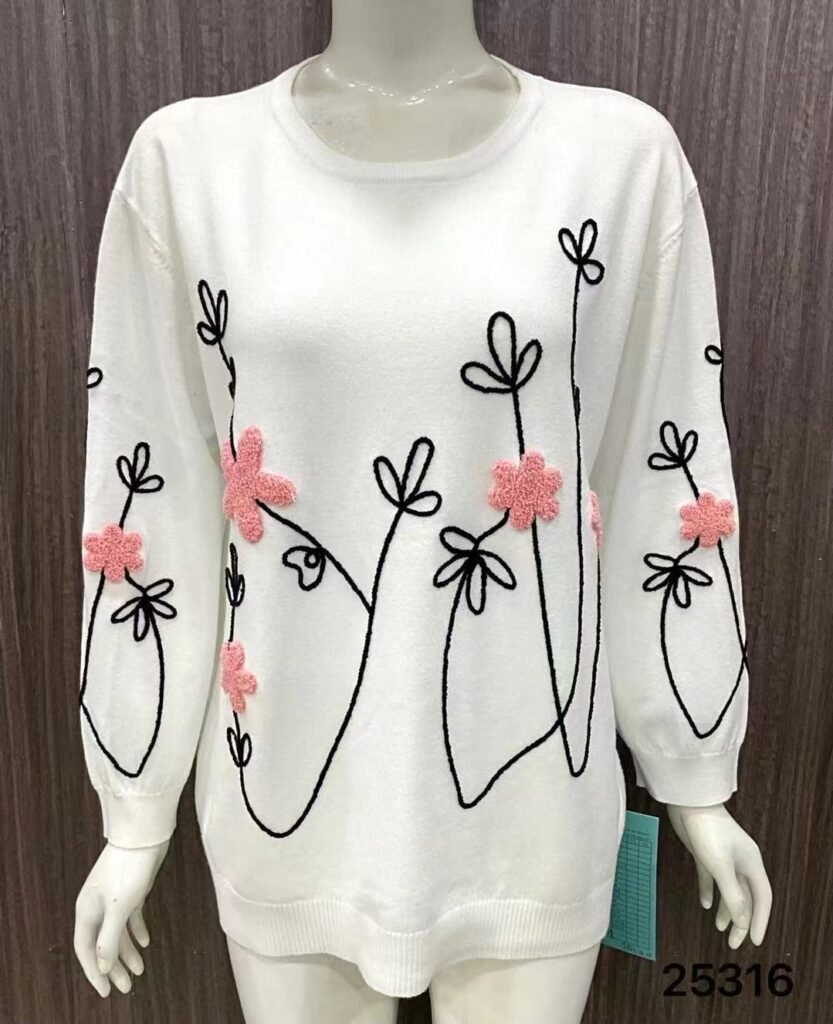 custom details for women’s knitwear