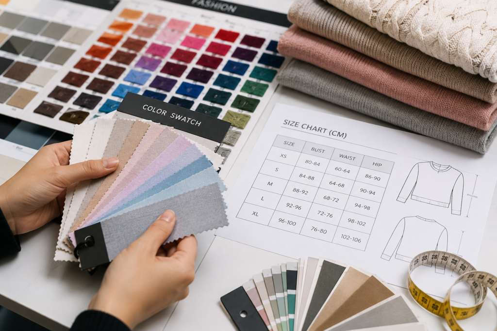 How to Choose Colors for a Women’s Knitwear Collection women’s knitwear styles in different colors